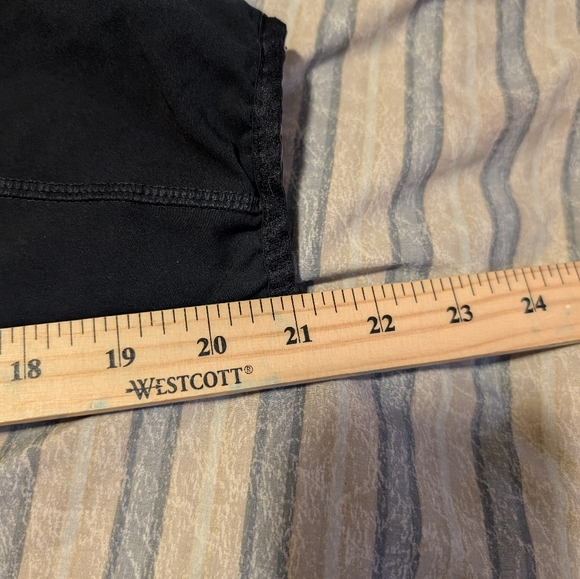 Eddie Bauer Soft Shell Jacket Mens Black Full Zip Pockets Fleece Lined Windbreak - Picture 5 of 8